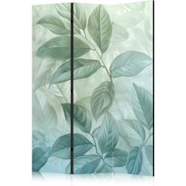 Sermi Artgeist Large Leaves in Green-Mint Shades - Botanical Motif, eri vaihtoehtoja