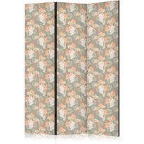 Sermi Artgeist Little Bouquets - Exotic Flowers and Leaves on a Gray-Green Background, eri vaihtoehtoja