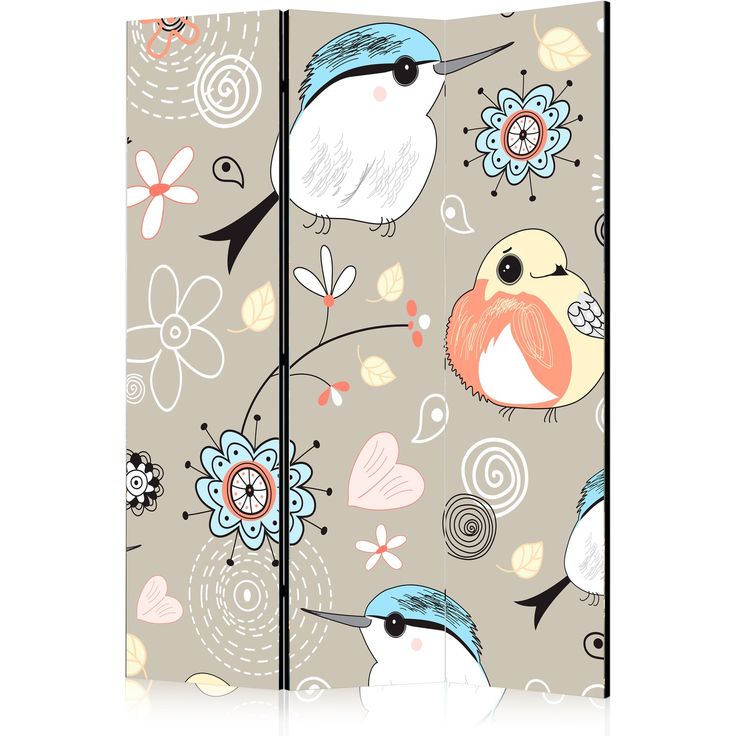CONFIGURABLE PÄÄTUOTE - Sermi - Natural pattern with birds 90955