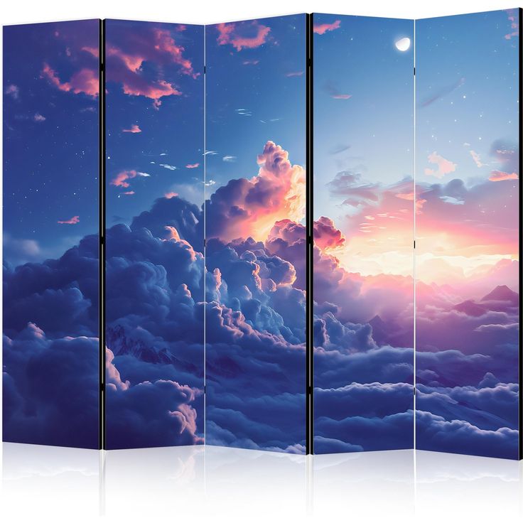 CONFIGURABLE PÄÄTUOTE - Sermi - Nighttime Concert in the Mountains: Clouds Illuminated by the Last Rays of the Sun 54119
