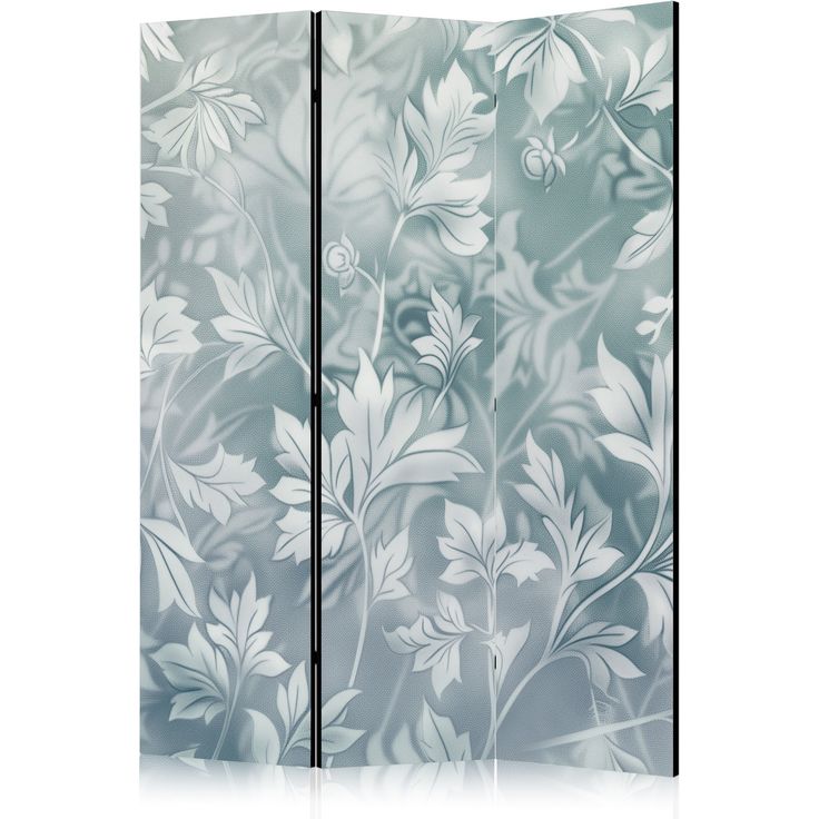 CONFIGURABLE PÄÄTUOTE - Sermi - Ornaments in Rubbed Faded Turquoise - Delicate Floral Pattern 10177