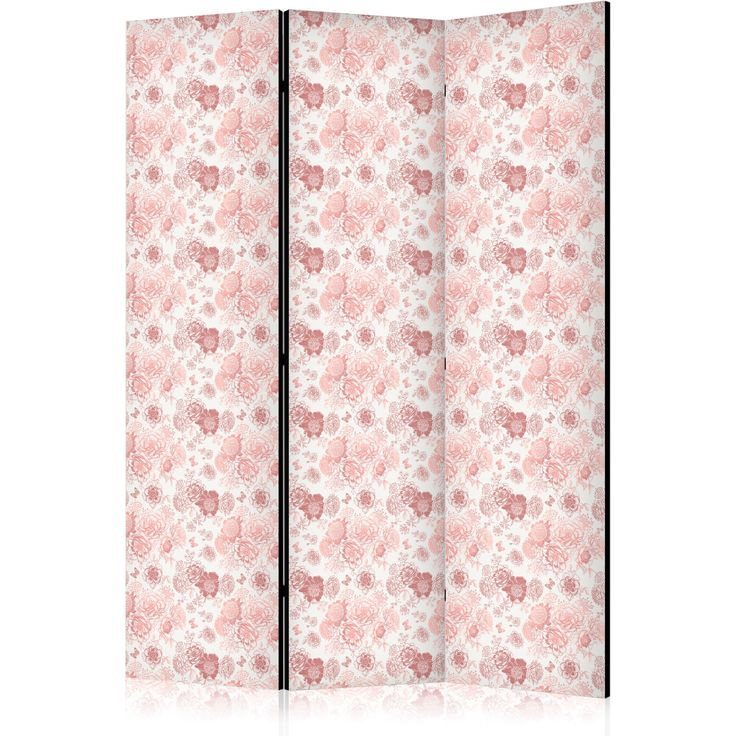 CONFIGURABLE PÄÄTUOTE - Sermi - Pink Blossoming - Flowers in Warm Colors on a White Background 11129