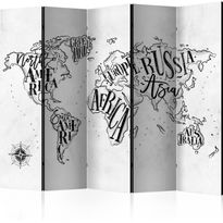 Sermi Artgeist Retro Continents (Grey) II, eri vaihtoehtoja