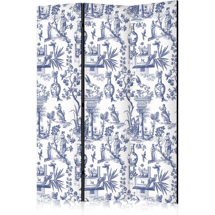 CONFIGURABLE PÄÄTUOTE - Sermi - Rome and Botany - Blue Pattern with a Greek and Plant Motif 11242