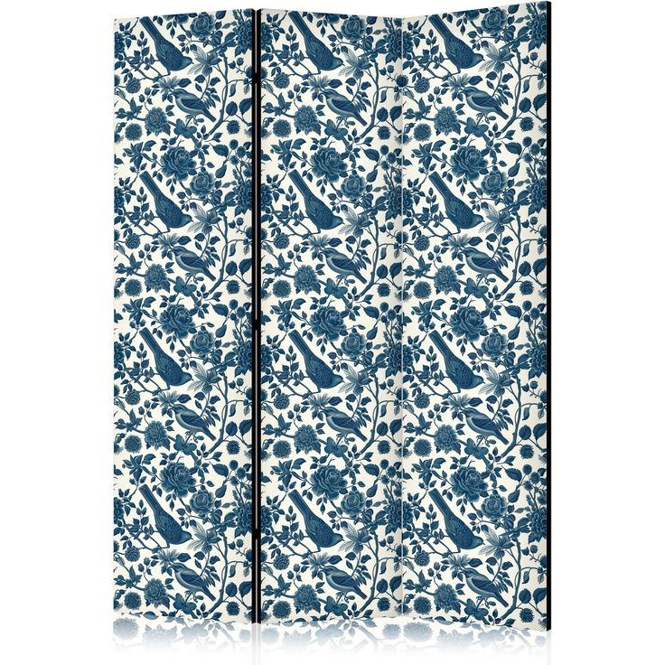 CONFIGURABLE PÄÄTUOTE - Sermi - Rose Vines - Monochromatic Blue Birds Resting Among Roses 11440
