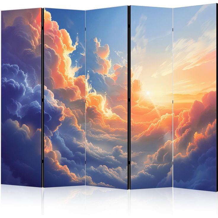 CONFIGURABLE PÄÄTUOTE - Sermi - Sunset Over a Cloudy Sea: A Marvelous Symphony of Colors 08556