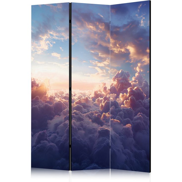 CONFIGURABLE PÄÄTUOTE - Sermi - The Sun in Hiding: The Golden Face of the Sky Over a Cloudy Sea 11815