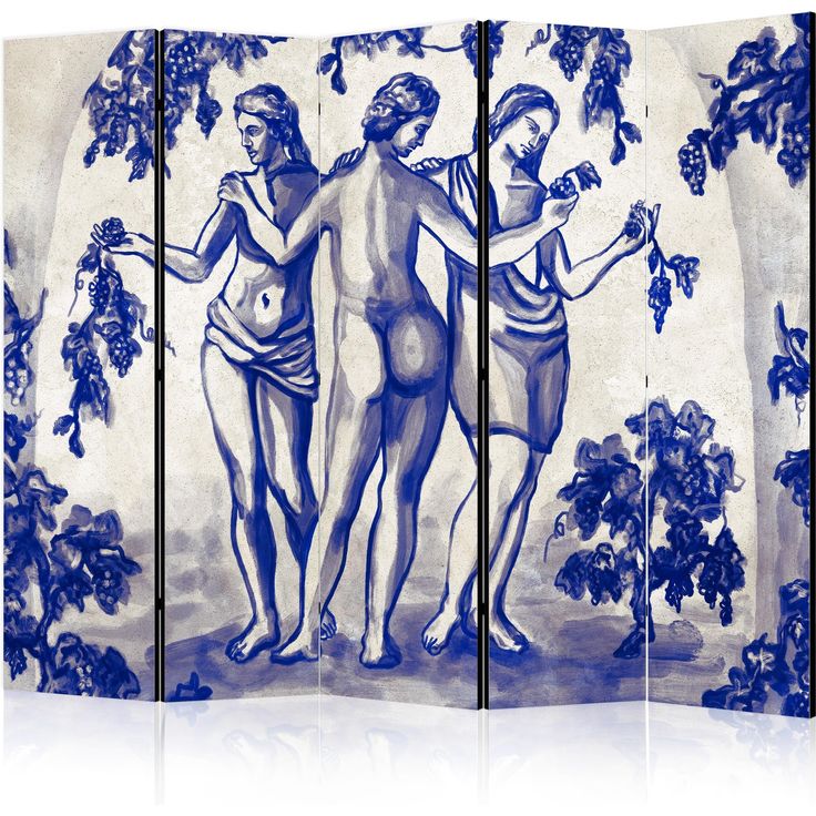 CONFIGURABLE PÄÄTUOTE - Sermi - Three Graces - Women Among Grapevines Inspired by Ancient Painting 09072
