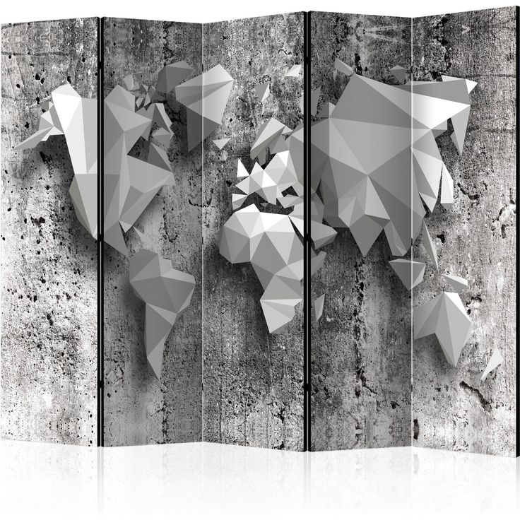 CONFIGURABLE PÄÄTUOTE - Sermi - World Map: Origami II 20945