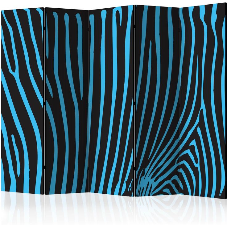 CONFIGURABLE PÄÄTUOTE - Sermi - Zebra pattern (turquoise) II 79301
