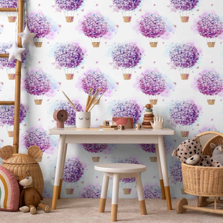 Tapetti - Balloons of Flowers