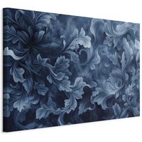 Taulu Artgeist Abstract Ornaments Dark Blue Victorian Leaves, eri vaihtoehtoja