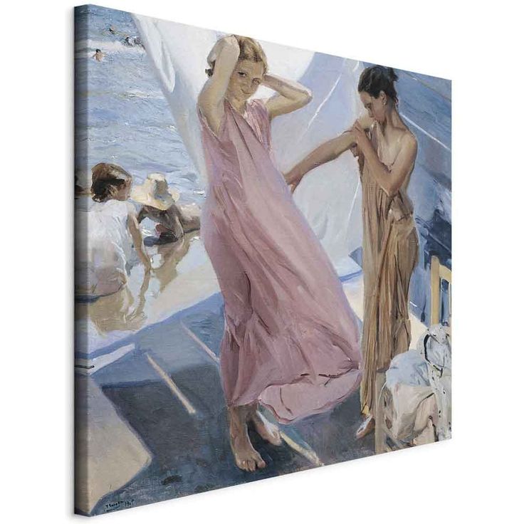 CONFIGURABLE PÄÄTUOTE - Taulu - After Bathing, Valencia (Joaquín Sorolla y Bastida) 44714