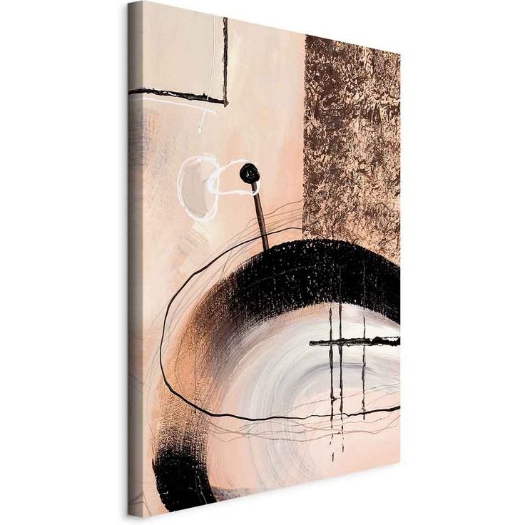 CONFIGURABLE PÄÄTUOTE - Taulu - Art of Shapes (1-part) - Hand-Painted Abstract Artwork 15378