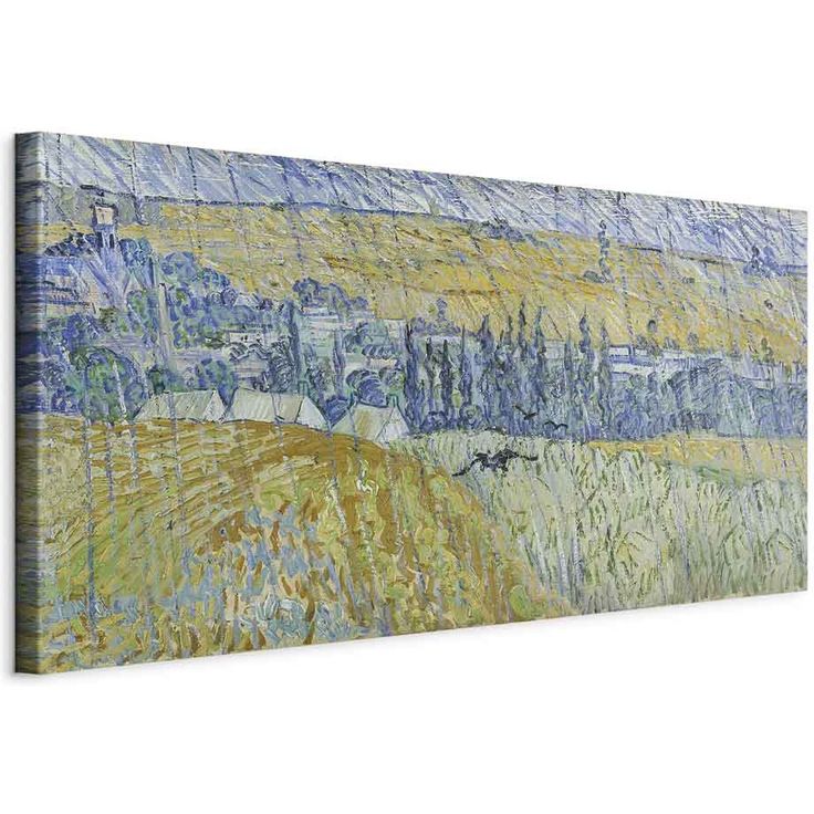 CONFIGURABLE PÄÄTUOTE - Taulu - Auvers in the Rain (Vincent Van Gogh) 48224
