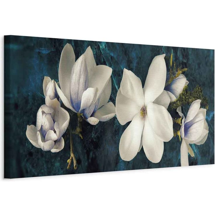 CONFIGURABLE PÄÄTUOTE - Taulu - Avant-Garde Magnolia (1 Part) Narrow Turquoise 32832
