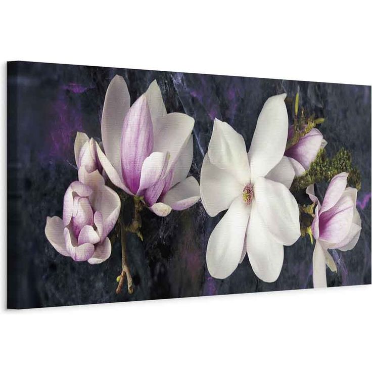CONFIGURABLE PÄÄTUOTE - Taulu - Avant-Garde Magnolia (1 Part) Narrow Violet 24250