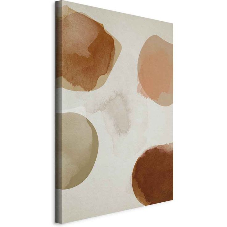 CONFIGURABLE PÄÄTUOTE - Taulu - Beige Abstraction (1 Part) Vertical 25257