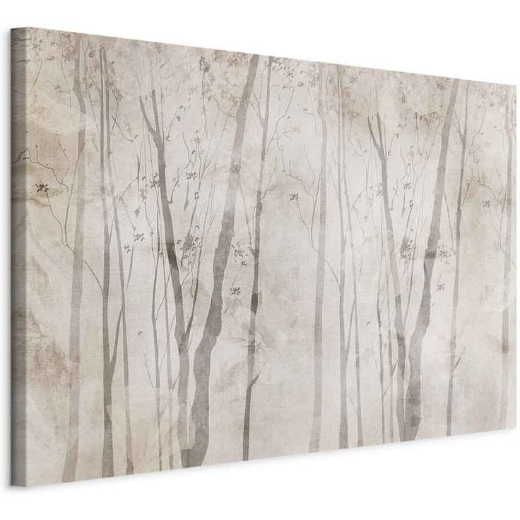 CONFIGURABLE PÄÄTUOTE - Taulu - Beige Forest of Thoughts (1 Part) Wide 41783