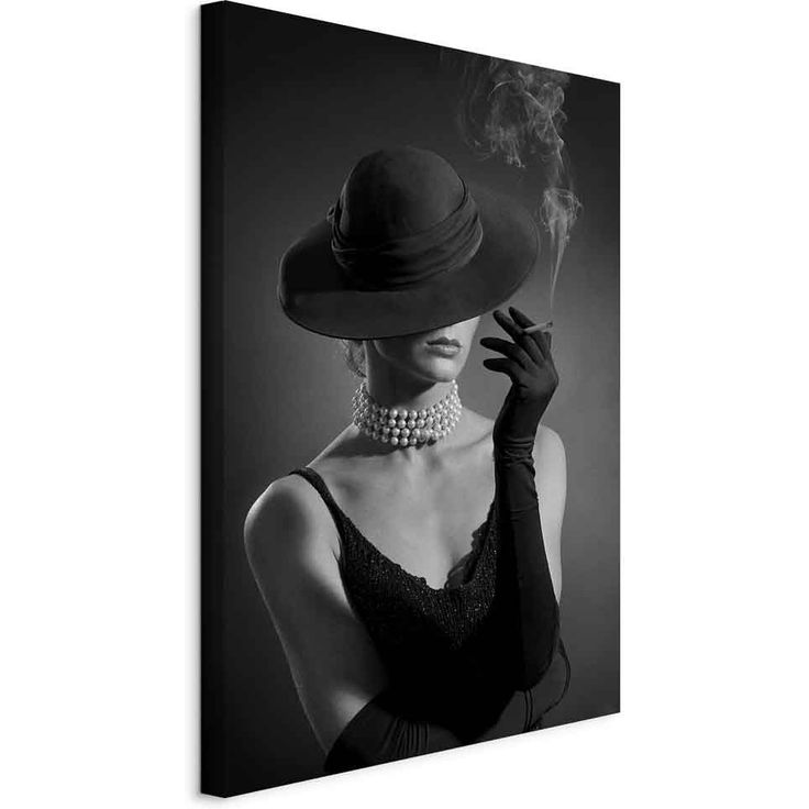CONFIGURABLE PÄÄTUOTE - Taulu - Black Elegance (1 Part) Vertical 94932