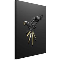 Taulu Artgeist Black Parrot (1 Part) Vertical, eri vaihtoehtoja