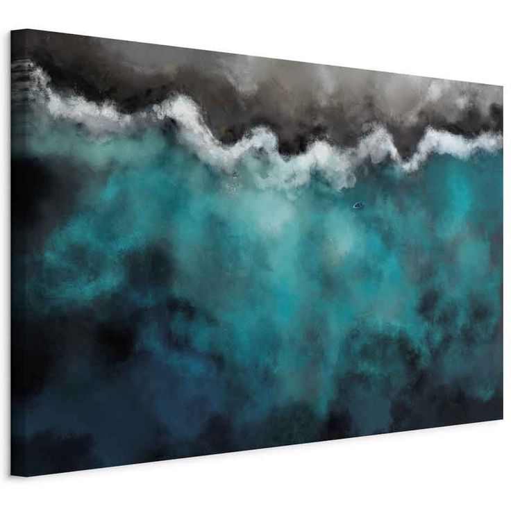 CONFIGURABLE PÄÄTUOTE - Taulu - Blue Lagoon (1 Part) Wide 24656