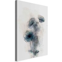 Taulu Artgeist Blue Poppies (1 Part) Vertical, eri vaihtoehtoja