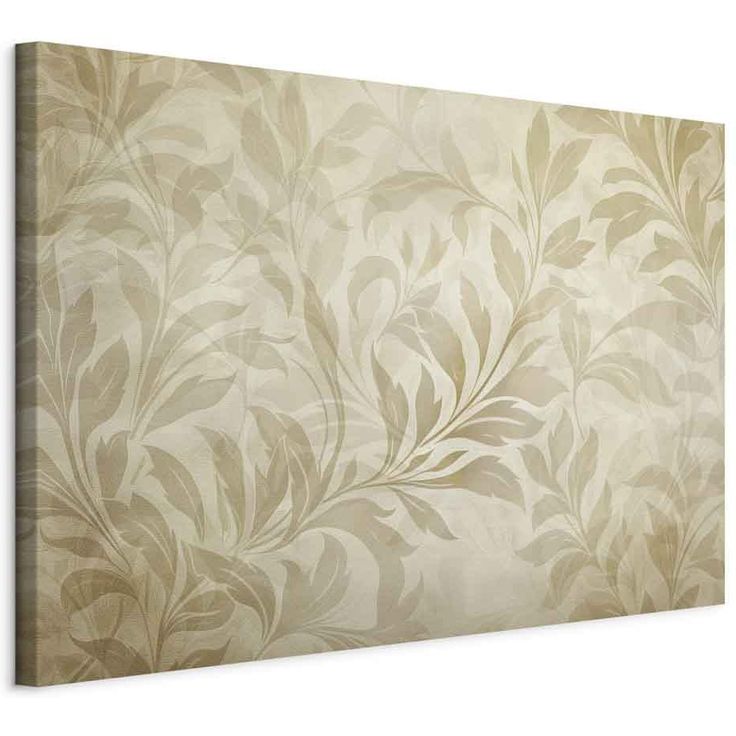 CONFIGURABLE PÄÄTUOTE - Taulu - Botanical Motif with Leaves and Vines in Sand Colors 96140