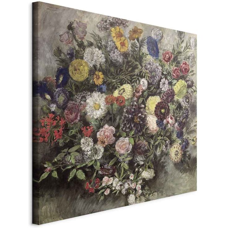 CONFIGURABLE PÄÄTUOTE - Taulu - Bouquet of Flowers (Eugène Delacroix) 42918