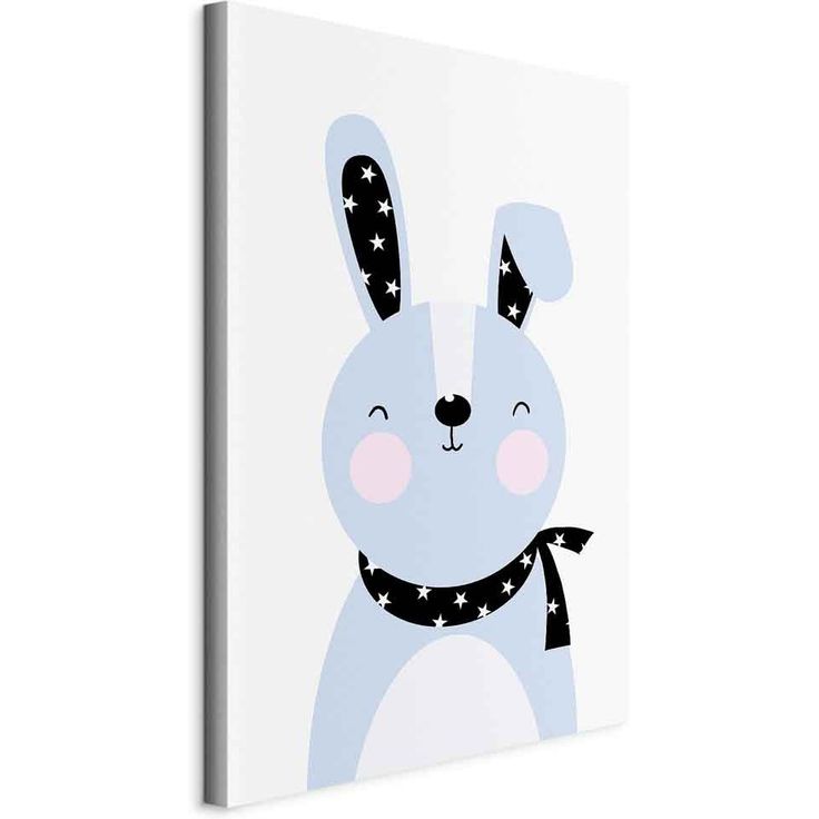 CONFIGURABLE PÄÄTUOTE - Taulu - Brave Rabbit (1 Part) Vertical 22888