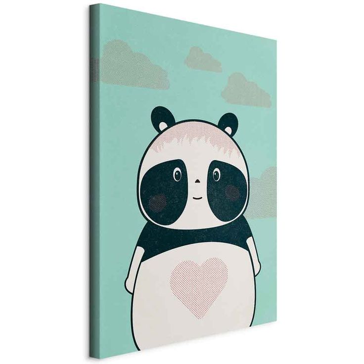 CONFIGURABLE PÄÄTUOTE - Taulu - Careful Panda (1 Part) Vertical 80208