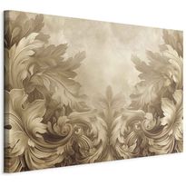 Taulu Artgeist Carved Baroque Ornaments Rich Composition in Sepia Colors, eri vaihtoehtoja