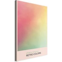 Taulu Artgeist Cherry Breeze - Pastel Gradient in Delicate Retro Colors, eri vaihtoehtoja