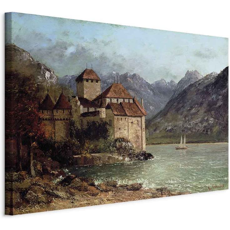 CONFIGURABLE PÄÄTUOTE - Taulu - Chillon Castle 90130