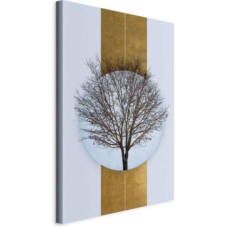 CONFIGURABLE PÄÄTUOTE - Taulu - Circle of Nature (1-part) - Tree Branches in Round Composition 77478