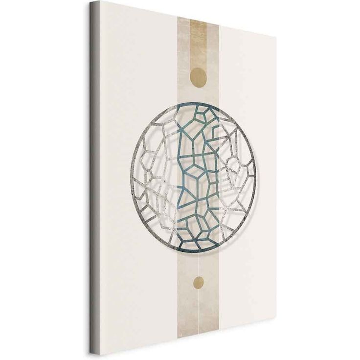 CONFIGURABLE PÄÄTUOTE - Taulu - Circle with Artistic Details (1-part) - Abstract Shape 67223