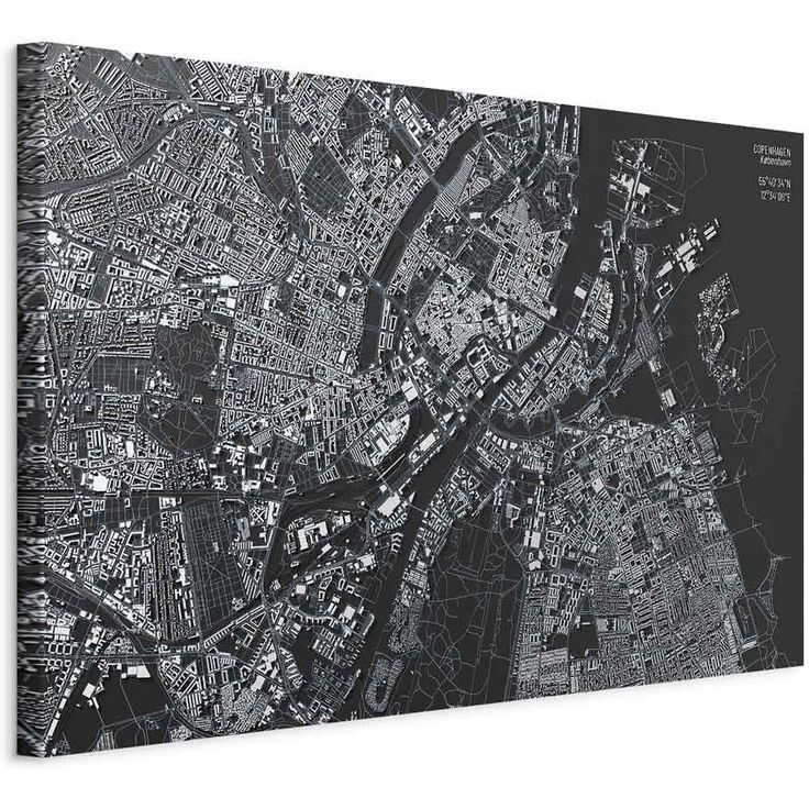CONFIGURABLE PÄÄTUOTE - Taulu - Close up of Copenhagen (1 Part) Wide 09674