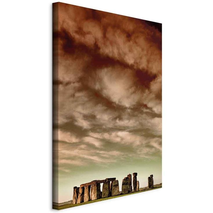 CONFIGURABLE PÄÄTUOTE - Taulu - Clouds Over Stonehenge (1 Part) Vertical 51109