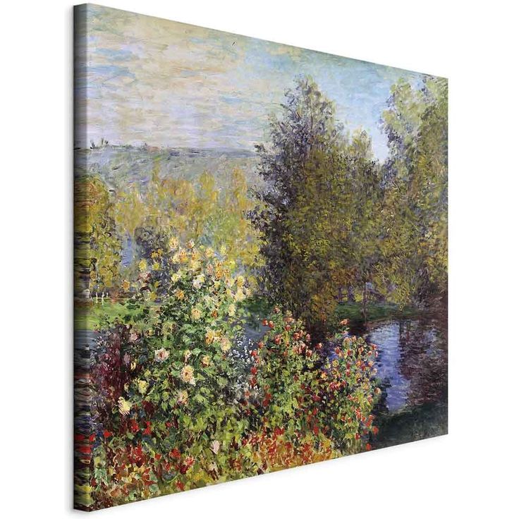 CONFIGURABLE PÄÄTUOTE - Taulu - Coin de jardin à Montgeron (Claude Monet) 48811