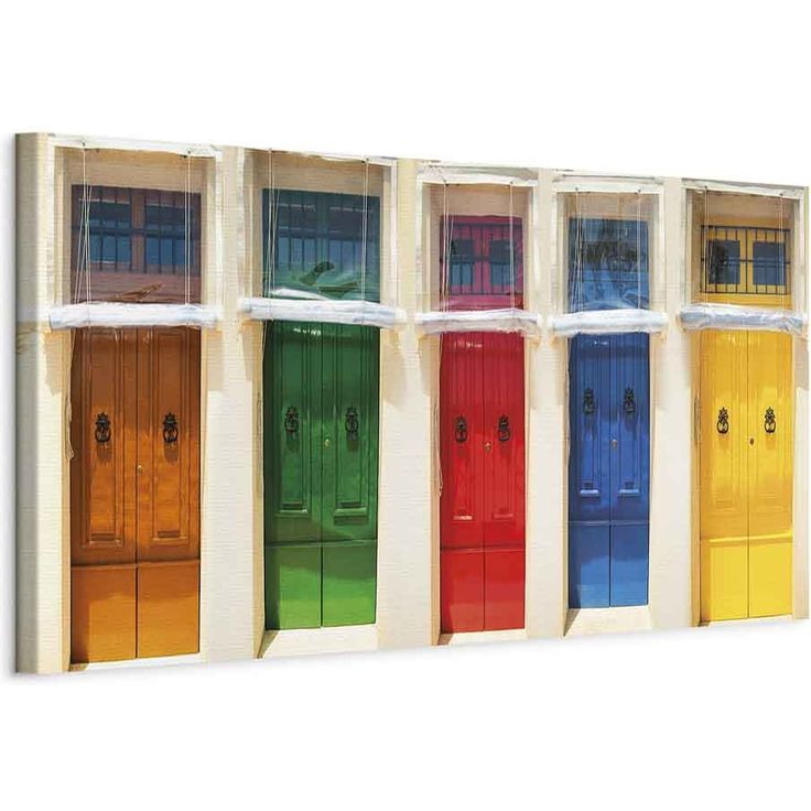 CONFIGURABLE PÄÄTUOTE - Taulu - Colourful Doors 64109