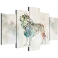 Taulu Artgeist Colourful King (5 Parts) Wide, eri vaihtoehtoja