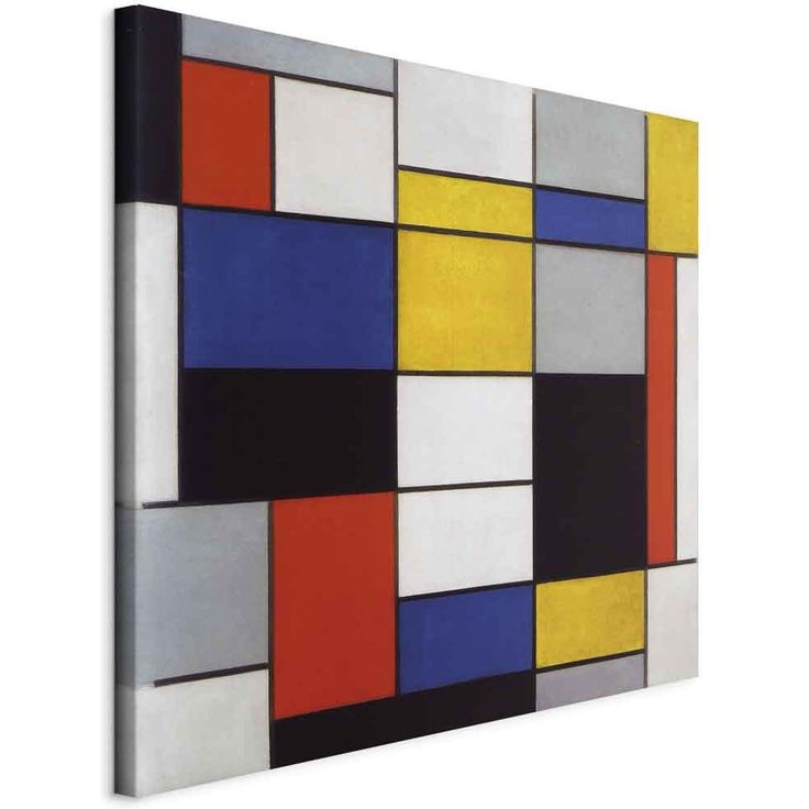 CONFIGURABLE PÄÄTUOTE - Taulu - Composition A (Piet Mondrian) 42246