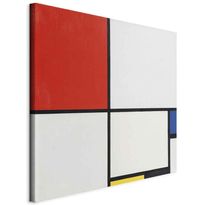 Taulu Artgeist Composition No. III, with red, blue, yellow and black (Piet Mondrian), eri vaihtoehtoja