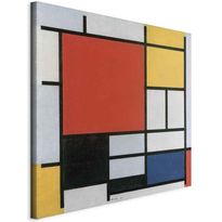 Taulu Artgeist Composition with red, yellow. blue and black (Piet Mondrian), eri vaihtoehtoja