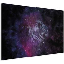 Taulu Artgeist Cosmic Lion (1 Part) Wide, eri vaihtoehtoja
