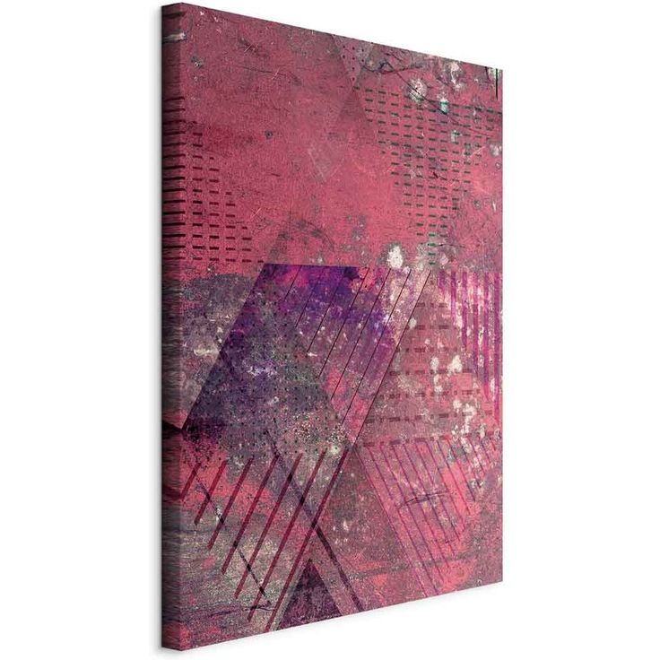 CONFIGURABLE PÄÄTUOTE - Taulu - Crimson Abstraction (1 Part) Vertical 43411