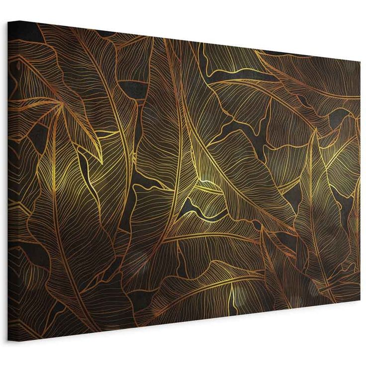 CONFIGURABLE PÄÄTUOTE - Taulu - Dance of Golden Leaves (1 Part) Wide 78443