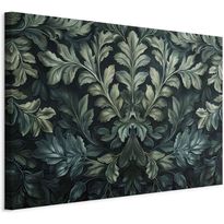 Taulu Artgeist Dark Green Victorian Leaves: Botanical Carved Composition, eri vaihtoehtoja