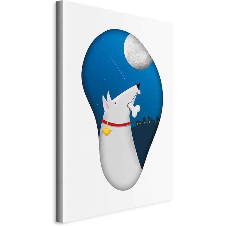 CONFIGURABLE PÄÄTUOTE - Taulu - Dog Dreams (1 Part) Vertical 96868