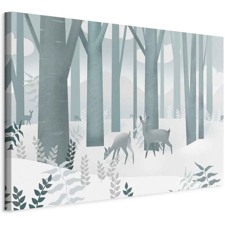 CONFIGURABLE PÄÄTUOTE - Taulu - Fairy-Tale Forest (1 Part) Vertical - First Variant 28699